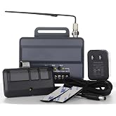 Anderic 850LM Universal Gate and Garage Door Opener Receiver, Remote | &amp; Power Supply Kit - Compatible with Liftmaster Gate Door Openers and Commercial Garage Doors - Works All Brands - RR850LM