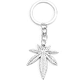 MUCOOS Maple Leaf Keychain,Personalized and Cute Keychain Gift for Friend, Boyfriend,Husband,Keychain for Girlfriend, Christmas Stocking Stuffer,Funny Basket Gift