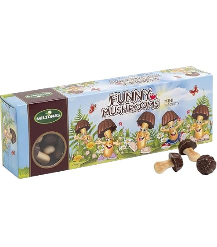 Amazon.com: Japanese Chocolate Mushrooms Kinoko No Yama 2.61oz(74g