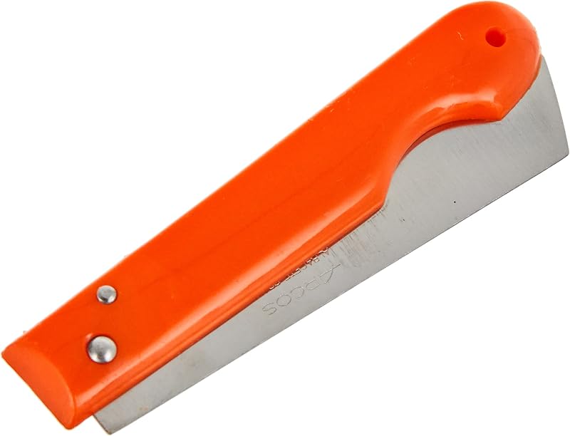 Série Professional Razor - Faca Profissional - Lâmina de Aço Inoxidável NITRUM de 85 mm - Lâmina de Aço Inoxidável Laranja
