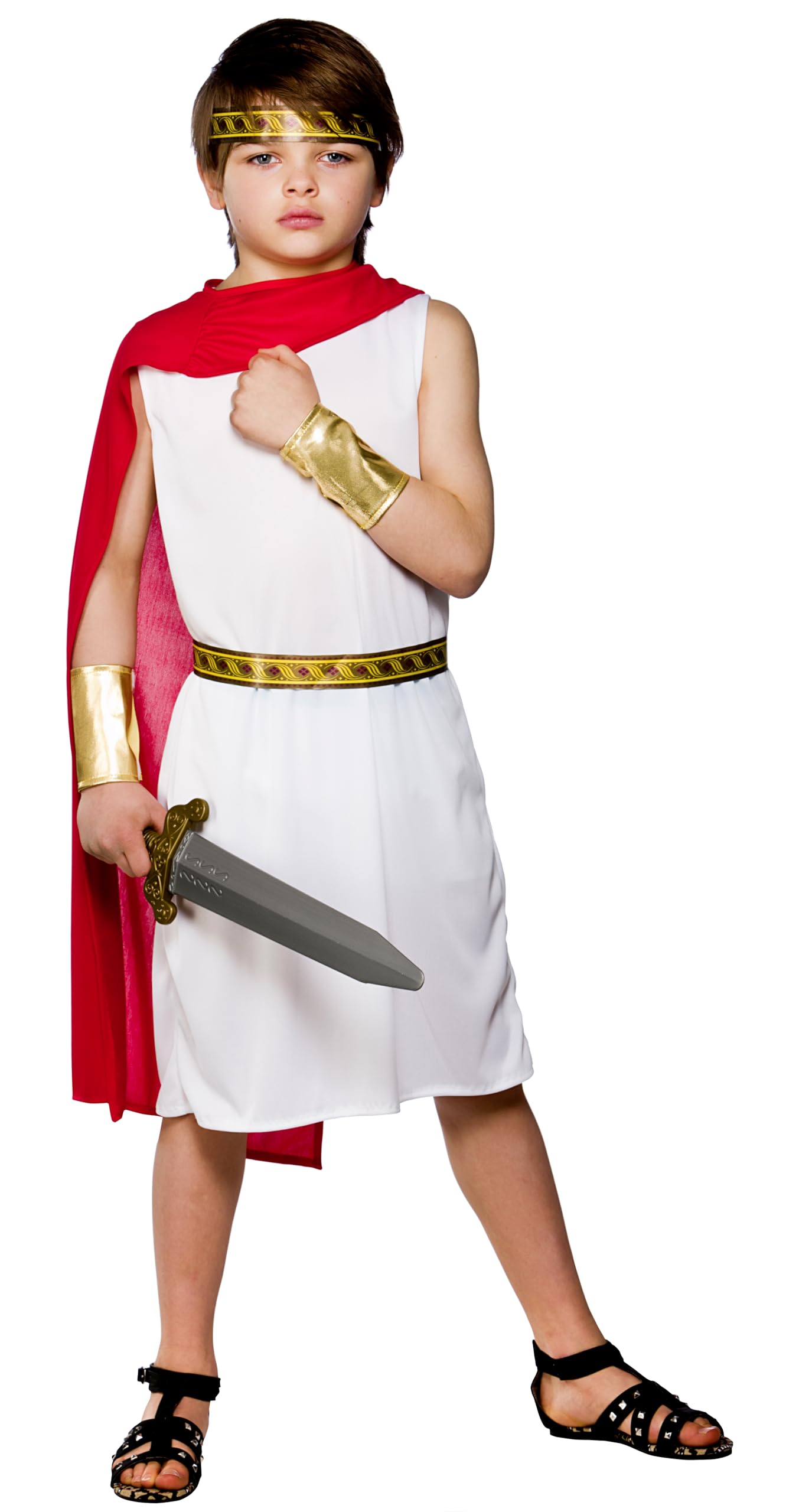 Wicked Costumes Ancient Roman Boy Fancy Dress Costume - X-Large (11-13 Years)