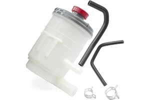 Erchon 53701-SDA-A01 Power Steering Reservoir Kit Replacement for Honda for Accord L4 2.4L/ V6 3.0L 2003 2004 2005 2006 2007 Replace 53731-SDA-A00, Suction & Return Hose