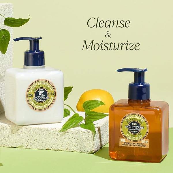 L’OCCITANE SHEA VERBENA HAND & BODY LIQUID SOAP REFILL 16.90 FL. OZ
