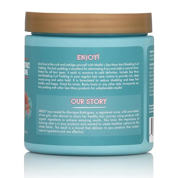 MIELLE ORGANICS SEA MOSS ANTI-SHEDDING CURL PUDDING