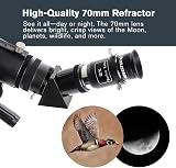 Celestron Travel Scope 70 DX Refractor Telescope with Backpack Digiscoping view 6