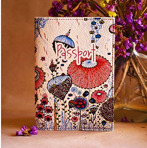 Designer Passport Holders - Family Document Case - His and Hers Passport Covers - Designer Passport Cases - Leather Passport Holder - Passport Case Designer - Cute Passport Case - Abstract Image