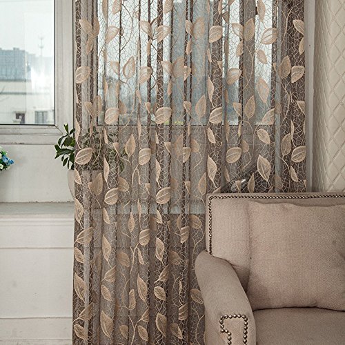 Norbi willow voile tulle room window curtain sheer voil…