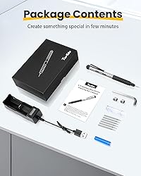 Tarlido Engraving Pen, USB Rechargeable Cordless