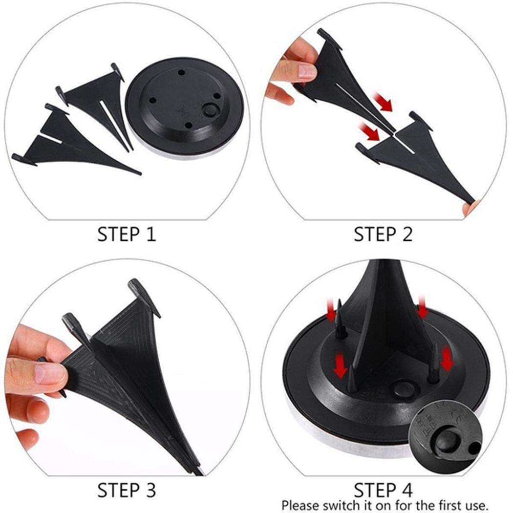 ZEARO Solar Power LED Walkway Lights Path Garden Underground Light Solar Lights