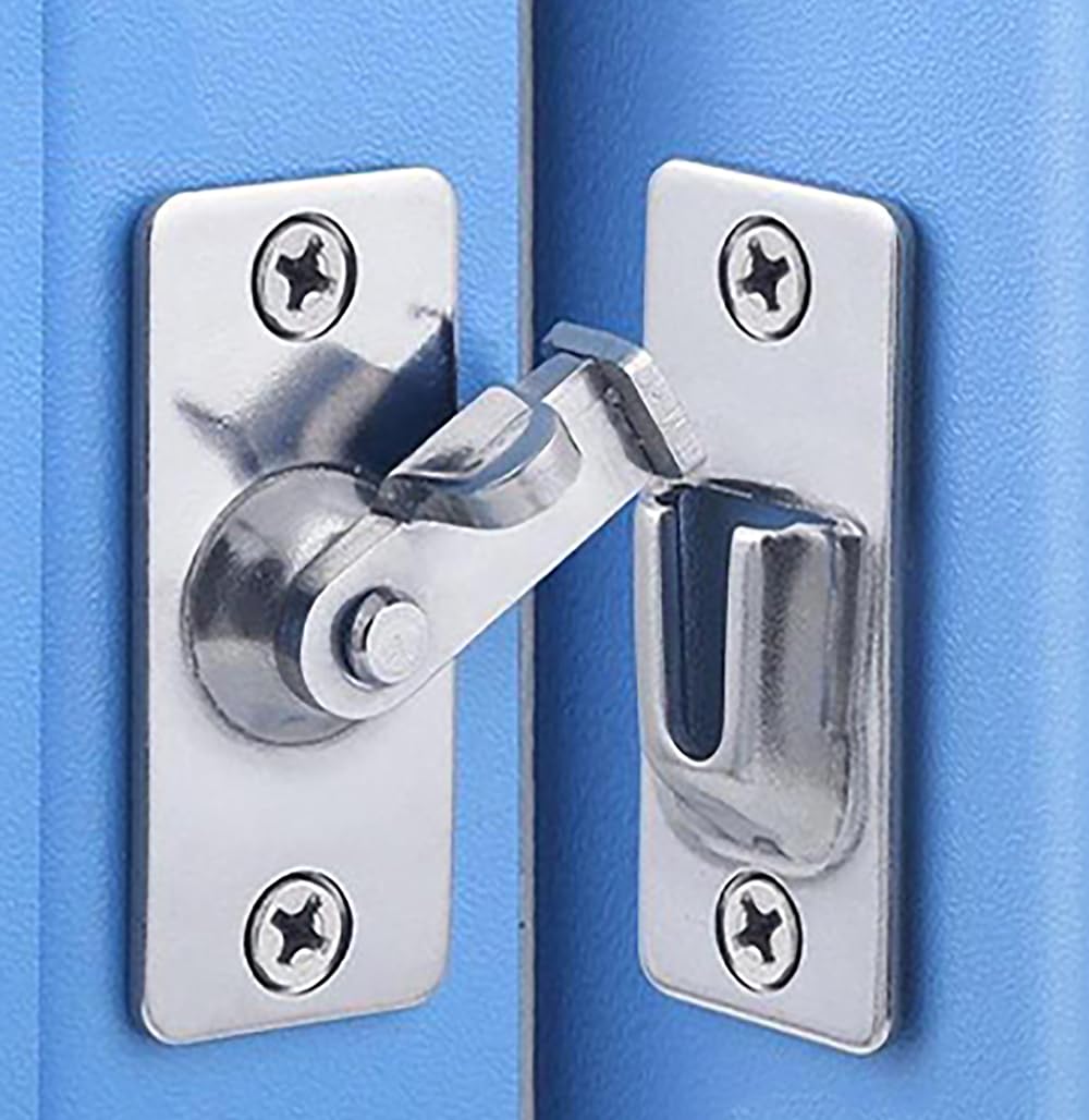 90 Degree Right Angle Cam Lock Sliding Door Lock Lever Bolt Storage Pocket Door Latch