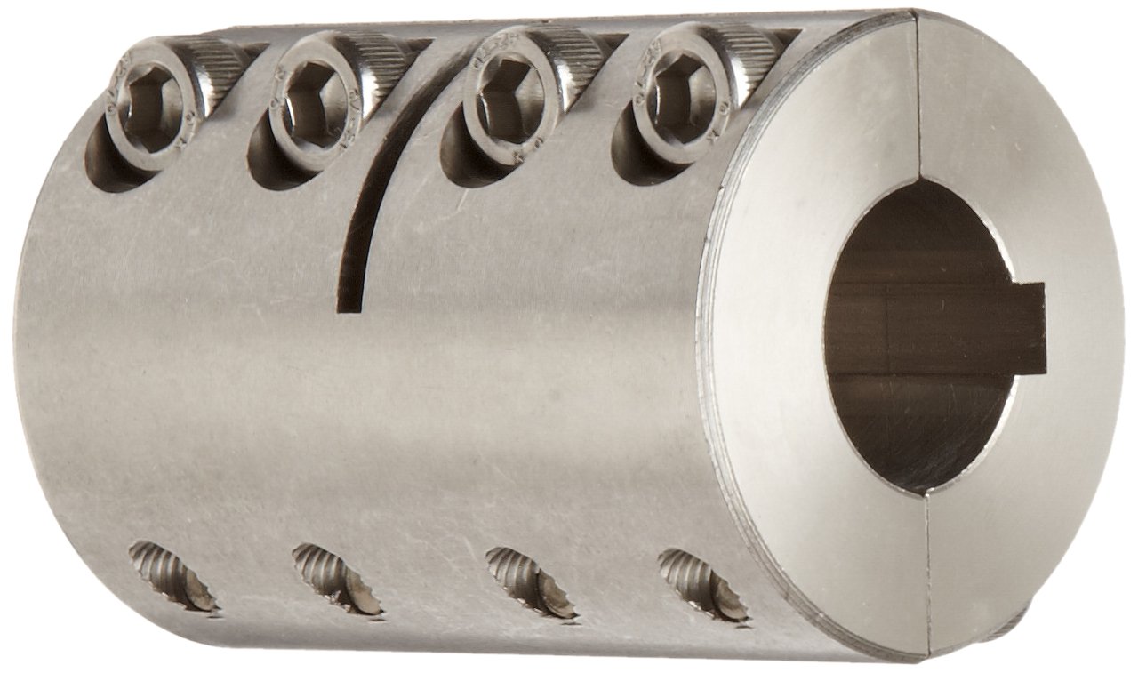 12mm Bore B Diameter Stainless Steel 4mm x 4mm Keyway Width 45mm Length