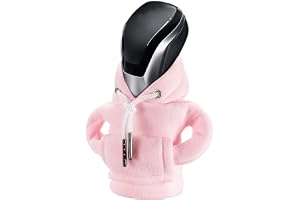 SLLAK Gear Shift Hoodie, Universal Car Shift Knob Cover, Mini Hoodie for Car Shifter, Automotive Interior Cute Gadgets, Car Accessories and Decorations for Women