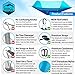 Ridge Outdoor Gear Camping Hammock with Mosquito Net - Ripstop Nylon - Ultralight Hammock Tent Bundle with Bug Netting, Straps, Carabiners