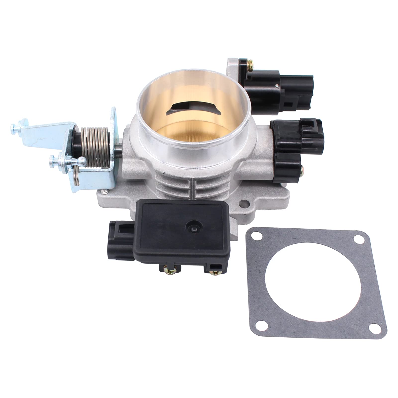 Photo 1 of NewYall 62mm 4.0L Throttle Body with Manifold Pressure Sensor and Throttle Position Sensor and Idle Control Valve for Jeep Cherokee/Grand Cherokee/Wrangler 6-Cyl 4.0L 1998-2001