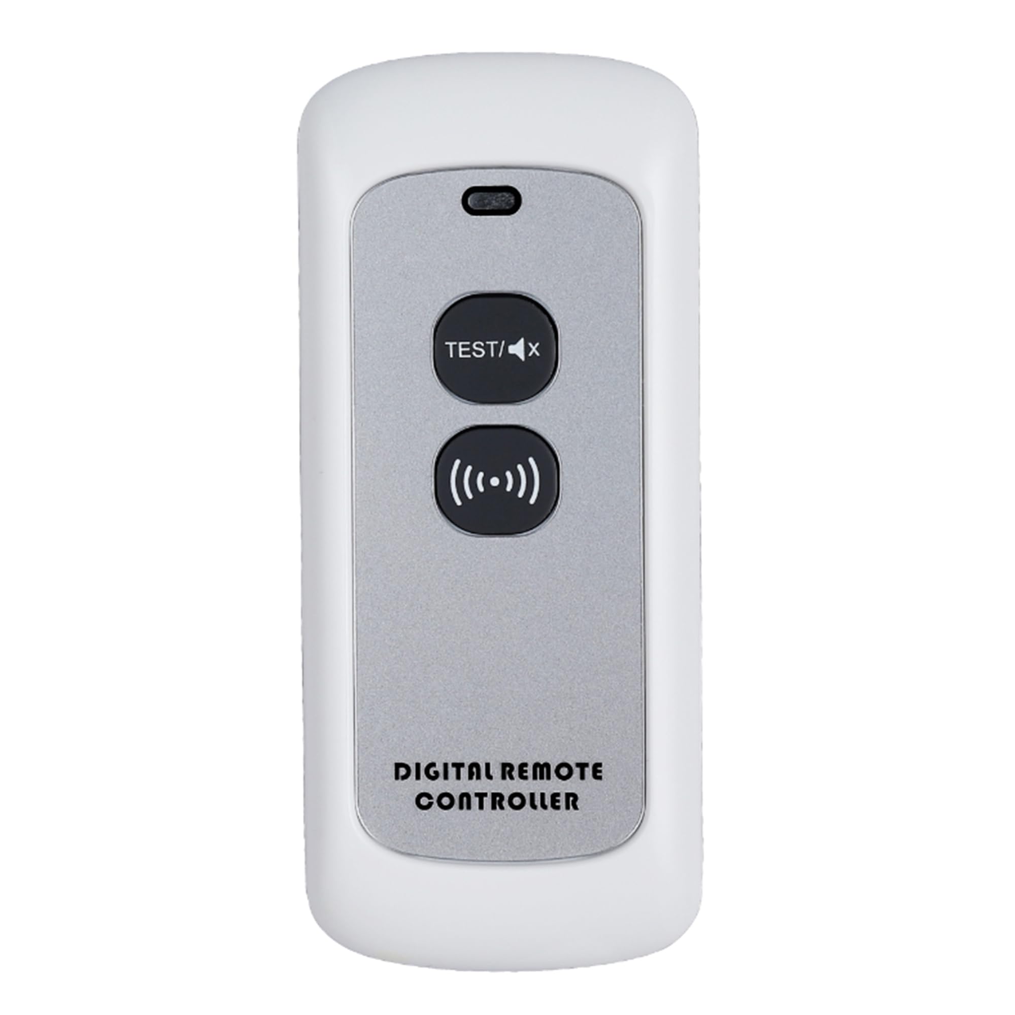 ALPENLUFT remote control for wireless smoke detectors, Easy testing or muting, for wireless smoke detectors, Hand-held transmitter for connecting wireless detectors