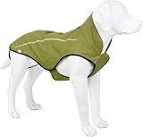 Mile High Life Dog Raincoat Adjustable Waterproof Lightweight Lime XS view 6