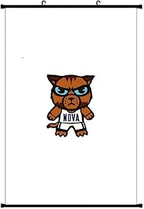 Villanova Wil D Cat (Tokyodachi) Anime Living Room Bedroom Home Decoration Gift Fabric Wall Scroll Poster (24x36) Inches