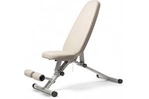 WeGym Fitness Bench, Adjustable, Collapsible, Comfortable, and Luxurious Home Gym Bench for Strength Training