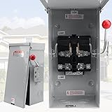 100A Generator Transfer Switch Box,24,000w 120/240