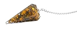 Tiger Eye Orgone Crystal Pendulums for Divination