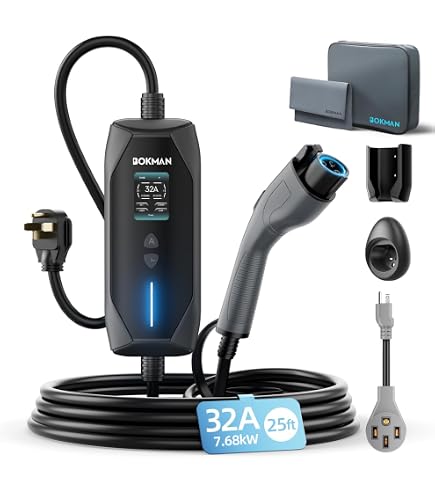 Amazon.com: MingQiEven Portable EV Charger, EV AC Charging Mode 2