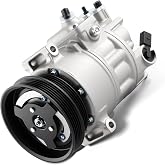 HAYIAUTO A/C Compressor CO4574JC Fit for Volkswagen Jetta Passat Golf R32 | Beetle Cabrio Rabbit, for Audi TT RS Quattro | Automotive Replacement AC Compressor | A/C Compressor for Car | 1K0820808C