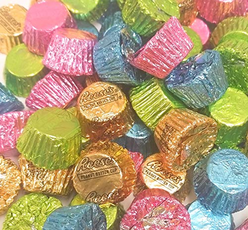 image for Sweetsome Reese's Peanut Butter Cups Easter Pastel Miniatures, (Bag Of