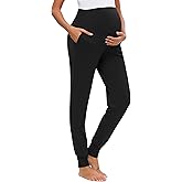 Liu & Qu Maternity Women's Casual Pants Stretchy Comfortable Lounge Pants