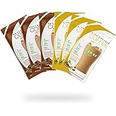 Chike High Protein Iced Coffee Naturally Sweetened Sampler Pack, 20 G Protein, 2 Shots Espresso, Non-GMO, Keto Friendly and Gluten Free, 6 Single Serve Packets