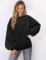 UEU Women's Casual Long Sleeve Oversized