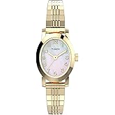 Timex Women's Cavatina Watch - TPearl Dial Gold-Tone Case