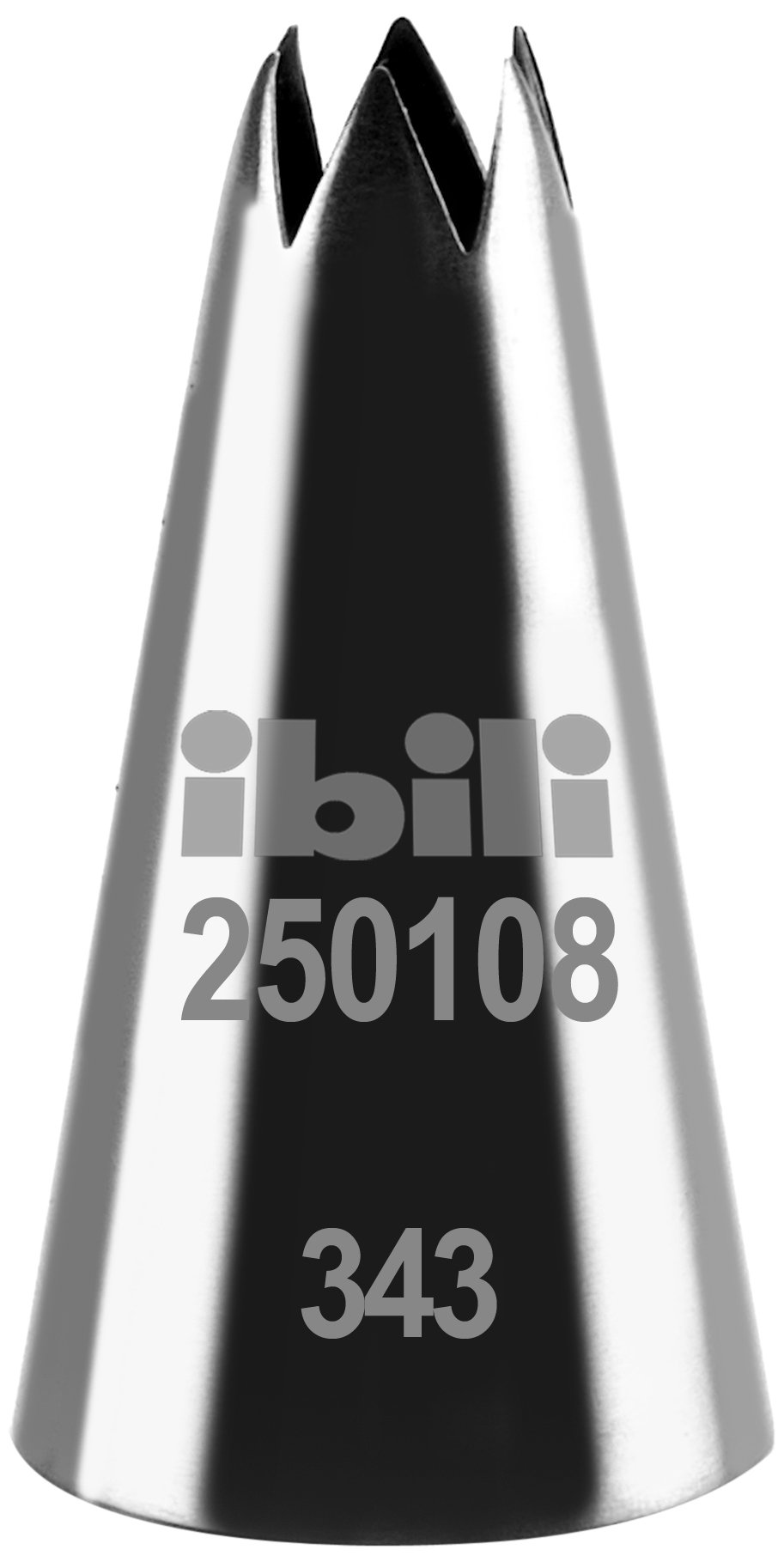 Ibili 250108 BOQUILLA ESTRELLA ABIERTA 8 MM