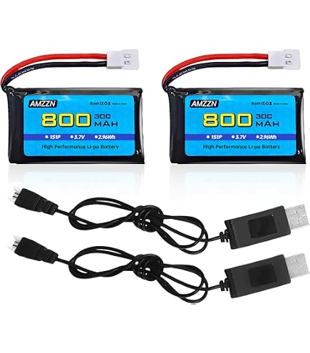 URGENEX Batterie LiPo 3,7 V 380 mAh avec chargeur Molex 25C 5 pièces pour contrôleur de drone Holy Stone HS170G HS170 HS170C HS230 GBlife Bounce Car TOZO Q2020 X4 H107C H107L H107D URGENEX Batterie LiPo 3,7 V 380 mAh avec chargeur Molex 25C 5 pièces pour contrôleur de drone Holy Stone HS170G HS170 HS170C HS230 GBlife Bounce Car TOZO Q2020 X4 H107C H107L H107D