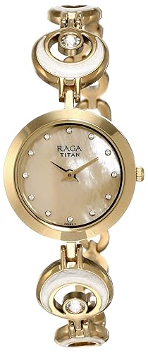 Analog Mother of Pearl Dial Women's Watch-NL2540YM03 / NL2540YM03