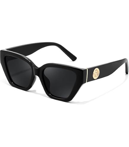 Cat Eye Acetate Sunglasses UV400 Nylon Lens Non-Polarized Roneyee Non Polarized Cat Eye Acetate Sunglasses 145mm Frame  main image 2