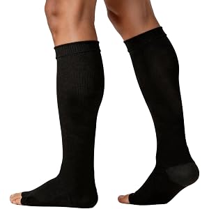 Hushed Eucalyptus Compression Socks Women & Men, 20-30mmhg-Circulation Support Socks, for Flying, Work & All-Day Comfort