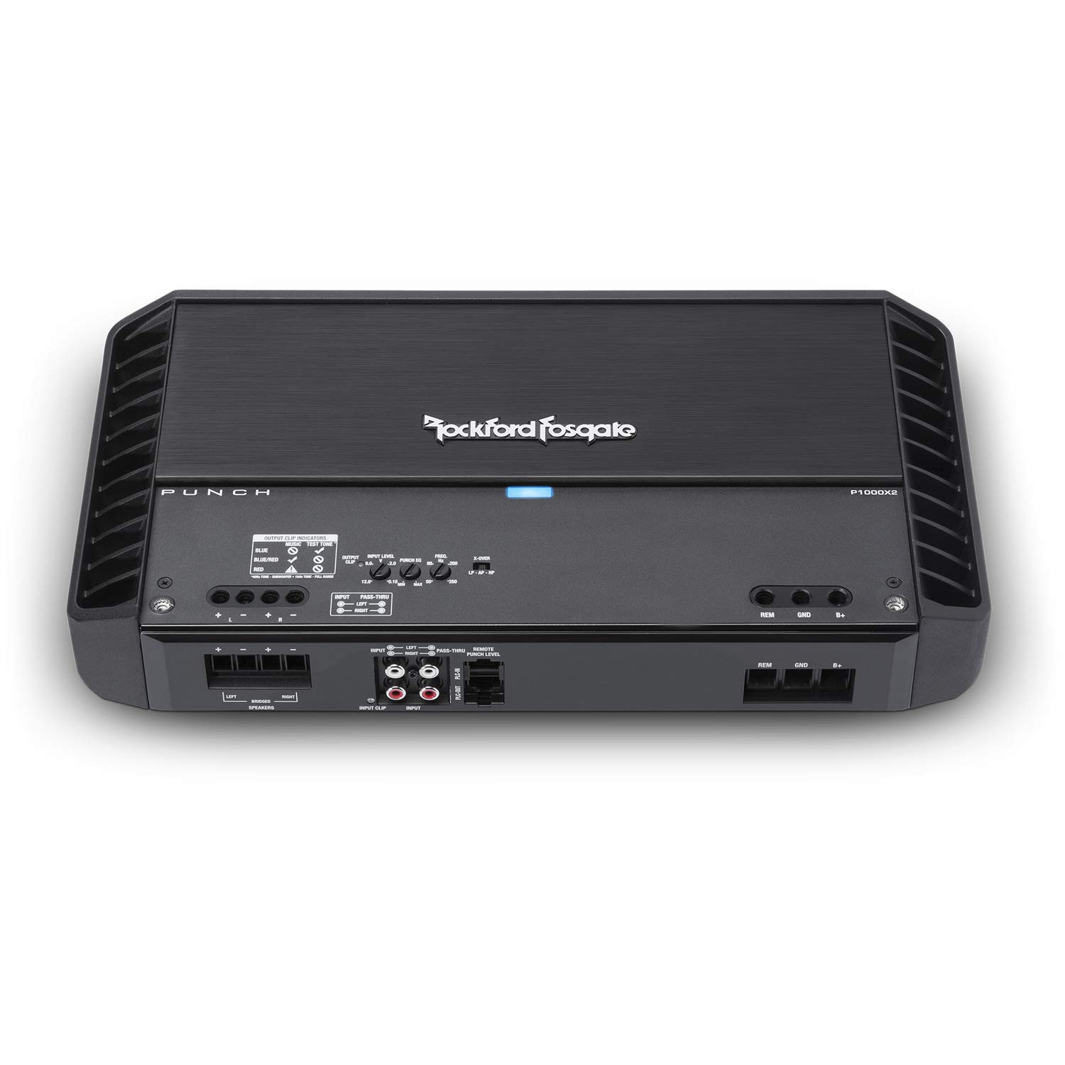 Rockford Fosgate Punch P1000X2 1000 Watt 2 Channel Amplifier