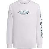Quiksilver Boys Long Sleeve Logo Graphic T-Shirt