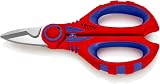 Knipex Electricians' Shears 160 mm with Multi-Component Grips 95 05 10 SB view 1