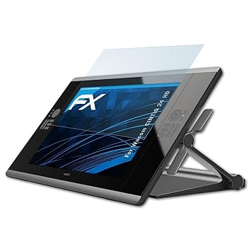 atFolix Schutzfolie kompatibel mit Wacom CINTIQ 24 HD Folie, ultraklare FX Displayschutzfolie (2X)