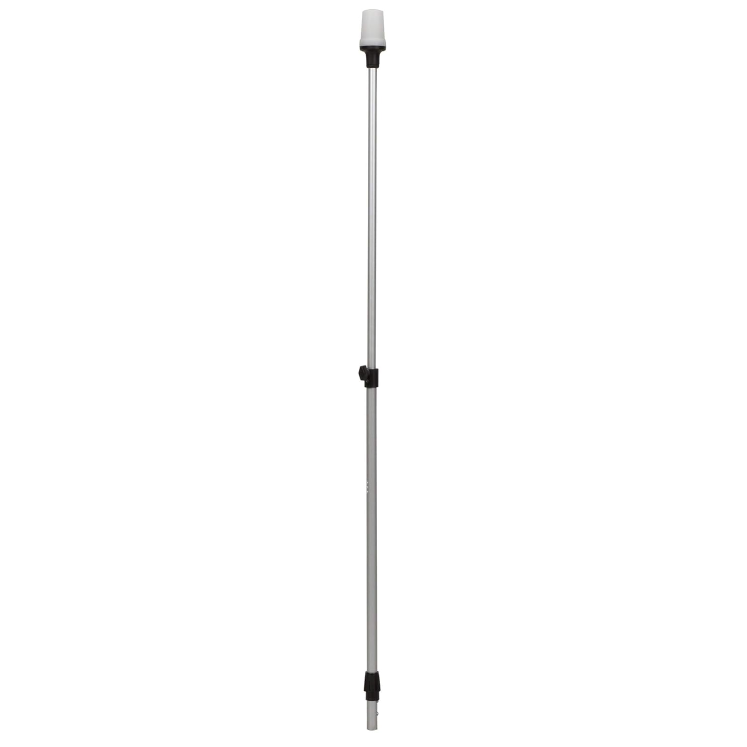Attwood 5610-48-7 Telescoping Pole Light, All-Around Light, Height-Adjustable 26-42 inches, 2 Mile 360-Degree Visibility