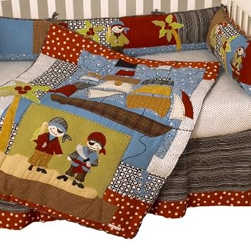 Cotton Tale Designs Pirates Cove 4 Piece Crib Bedding Set By Cotton Tale Designs Amazon De Baby