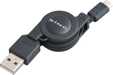 Amazon セイワ Seiwa 車載用 スマホ充電ケーブル 2 4a ブラック D410 コードリールタイプ 車 バイク 車 バイク