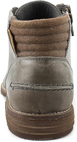 bullboxer diever cap toe chukka boot grey