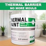 Rempro Thermal Paint 2.5L Anti Mould Insulating Glass Bubble Finish view 3