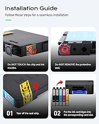 822XL Ink Cartridges Remanufactured for EPSON 822