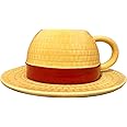 FINDAMAZE Anime Novelty Coffee Mugs,Luffy's Hat Anime Coffee Cup,Ceramic Coffee Tea Milk Cup,Gifts for Christmas, Birthday, Anniversary(Luffy)