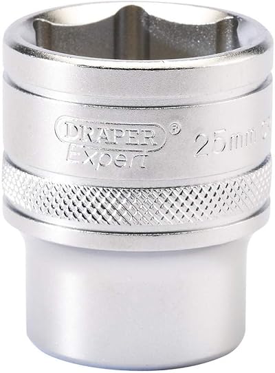 Draper 16616 1/2 Inch Square Drive 25mm 6 Point Socket