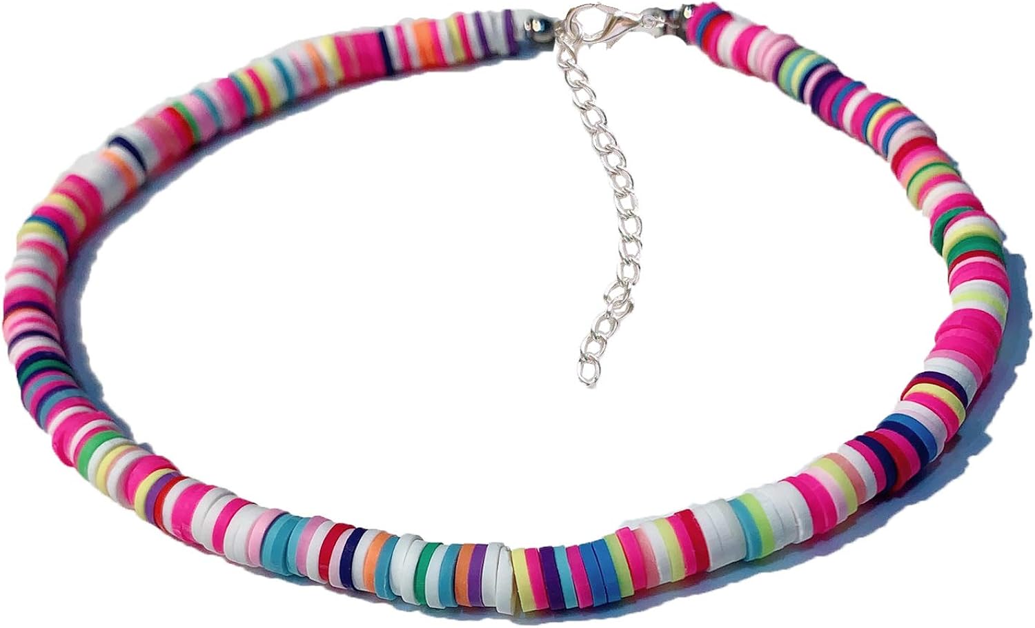 Amazon.com: Clay Beaded Choker Colorful 