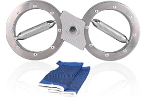 Exura Burn Machine Rotator 12 Pounds Adjustable Resistance With Gloves-Forearm Strength Trainer for Men&Women with 360 Degree Rotator Forearm Builder.